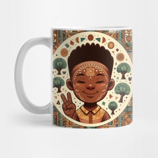 Black Kid Mug